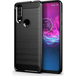 Etui Carbon Huawei Y6p czarny /black