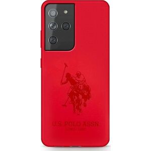 US POLO US Polo USHCS21LSLHRTRE S21 Ultra G998 czerwony/red Silicone On Tone