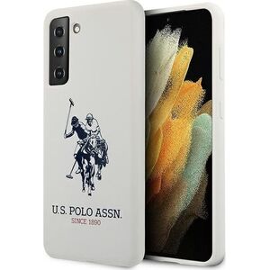 US POLO US Polo USHCS21MSLHRWH S21+ G996 biały/white Silicone Logo