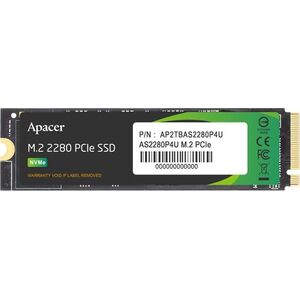 Dysk SSD Apacer AS2280P4U 1TB M.2 2280 PCI-E x4 Gen3 NVMe (AP1TBAS2280P4U-1)