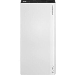 Powerbank Savio BA-04 10000mAh Biało-czarny