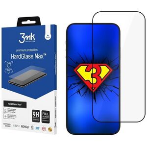 3MK Szkło hartowane 3MK HardGlass Max Apple iPhone 14 Plus czarne