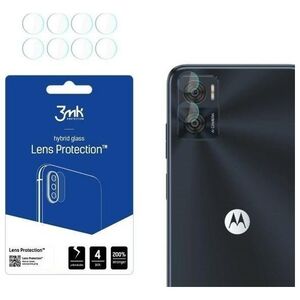 3MK Szkło hybrydowe na obiektyw aparatu 3MK Lens Protect Motorola Moto E22 [4 PACK]