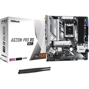 Płyta główna ASRock Płyta główna A620M PRO RS AM5 4DDR5 HDMI/DP M.2 mATX WIFI