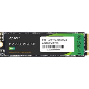 Dysk SSD Apacer AS2280P4X 2TB M.2 2280 PCI-E x4 Gen3 NVMe (AP2TBAS2280P4X-1)