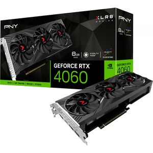 Karta graficzna PNY GeForce RTX 4060 XLR8 Gaming Verto Epic-X RGB 8GB GDDR6 (VCG40608TFXXPB1)