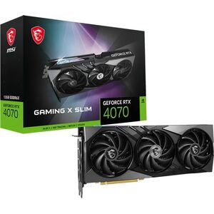 Karta graficzna MSI GeForce RTX 4070 Gaming X Slim 12GB GDDR6X