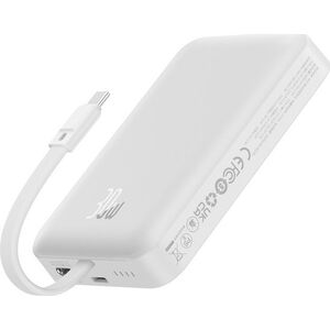 Powerbank Baseus Magnetic Mini 30W 10000mAh Biały