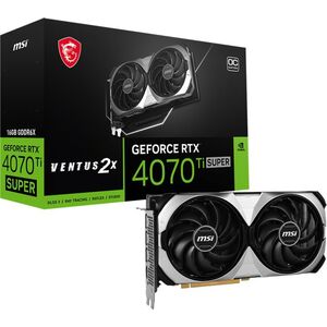 Karta graficzna MSI GeForce RTX 4070 Ti SUPER Ventus 2X OC 16GB GDDR6X