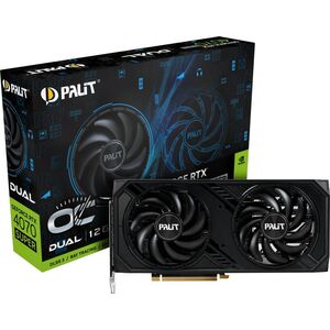 Karta graficzna Palit GeForce RTX 4070 SUPER Dual OC 12GB GDDR6X (NED407SS19K9-1043D)