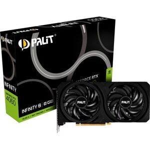 Karta graficzna Palit GeForce RTX™ 4060 Infinity 2 8GB GDDR6 (NE64060019P1-1070L)