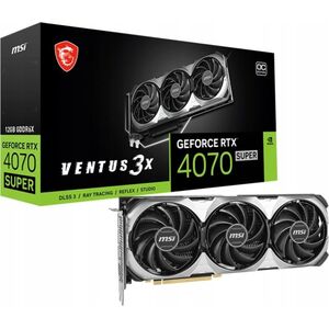 Karta graficzna MSI GeForce RTX 4070 SUPER Ventus 3X OC 12GB GDDR6X