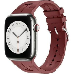 Beline Beline pasek Apple Watch Silicone Ultra 42/44/45/49mm bordowy /maroon box