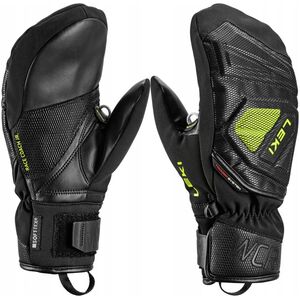 Leki LEKI RĘKAWICE WCR C-Tech 3D Jr. Mitt black-lemon 8.0