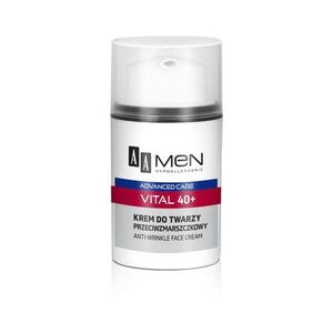 AA Men Advanced Care Krem do twarzy Vital 40+ przeciwzmarszczkowy 50ml - 055261