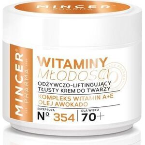 Mincer Krem do twarzy Pharma Witaminy Młodości 70+ odżywczo-liftingujący 50ml