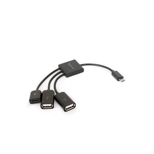 Adapter USB Gembird Czarny  (UHB-OTG-02)