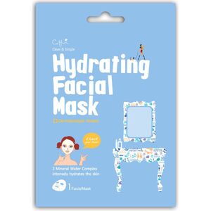 Cettua Hydrating Facial Mask intensywnie nawilżająca maska do twarzy w płacie