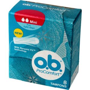 O.B ProComfort Tampony Mini 8 szt.