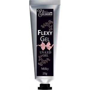 Elisium Flexy Gel żel do przedłużania paznokci Milky 25g