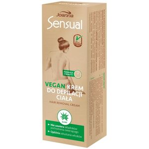 Joanna Sensual krem do depilacji ciała vegan aloes 100g