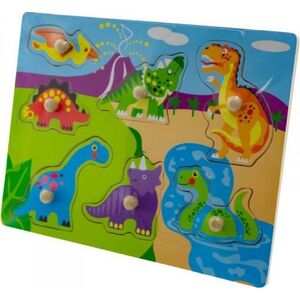 EURObaby ZAB PUZZLE 30X22 DINOZAURY