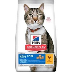 Hills Prescription Diet  	 Hill's Science Plan Adult Oral Care sausas ėdalas katėms su vištiena, 7kg