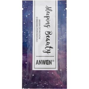 Anwen Anwen Maska do włosów nocna średnia porowatość Sleeping Beauty w saszetce - 10 ml