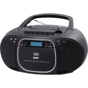 Radioodtwarzacz Trevi Boombox Trevi CMP576 DAB Radio CD MP3 kaseta black