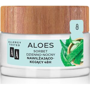 AA Aloes 100% Sorbet dzienno-nocny nawilżająco kojący 48H 50ml