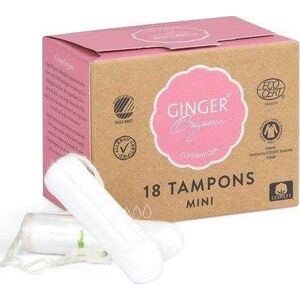 Ginger Organic GINGER ORGANIC_Tampons Mini tampony organiczne bez aplikatora 18szt