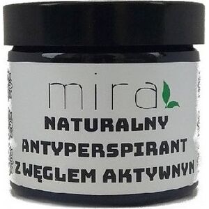 Mira Naturalny antypespirant w kremie z węglem aktywnym, 50g