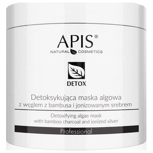 Apis APIS Detox Algae Mask detoksykująca maska algowa z węglem z bambusa i jonizowanym srebrem 200g