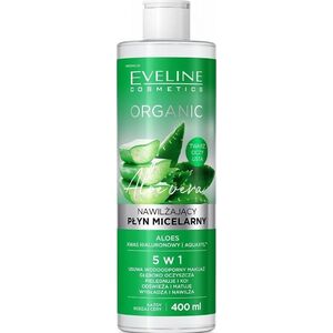 Eveline Aloe Vera Nawilżający płyn micelarny 5w1 do każdego rodzaju cery Aloes 400ml