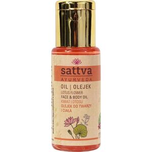 Sattva SATTVA_Ayurveda nawilżający olejek do twarzy i ciała Kwiat Lotosu 50ml