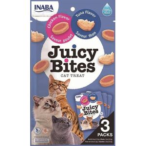 Inaba Foods Churu Juicy Bites Chicken Tuna 33,9g, przysmak dla kota z tuńczykiem