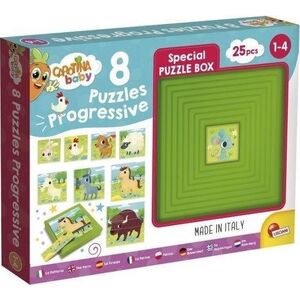 Lisciani Carotina Baby - Puzzle progresywne Farma