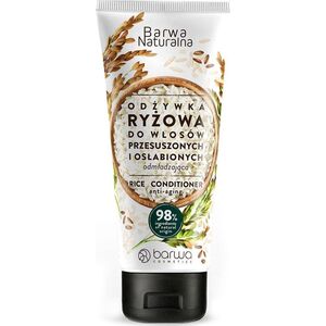 Barwa Barwa Naturalna, Odżywka ryżowa w tubce, 200 ml - Długi termin ważności!