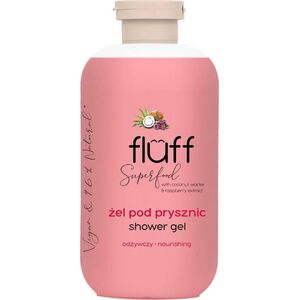 Fluff Fluff - Żel pod prysznic. Kokos i malina - 500 ml