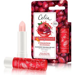 Celia Celia Pomadka ochronna - Olejkowy balsam do ust Pomegranate 1szt