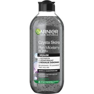 Garnier Czysta Skóra Płyn Micelarny W Żelu Z Węglem 400 ml