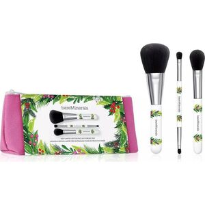 bareMinerals BareMinerals - Limited Edition Face & Brush Trio zestaw trzech pędzli do makijażu