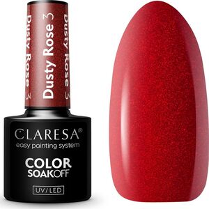 Claresa Claresa Lakier hybrydowy Dusty Rose 3 - 5 g