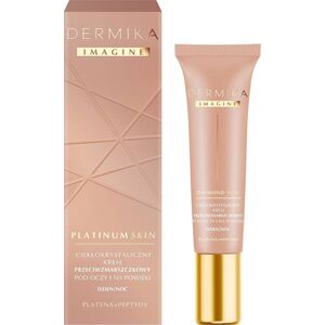 Dermika Dermika Imagine Platinum Skin Ciekłokrystaliczny Krem przeciwzmarszczkowy pod oczy i na powieki na dzień i noc 15ml