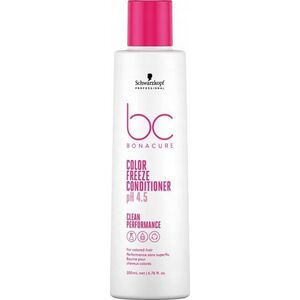 SCHWARZKOPF PROFESSIONAL_BC Color Freeze odżywka opracowana do delikatnego odżywiania lekko porowatych i farbowanych włosów 200ml