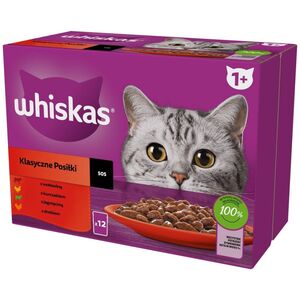 Whiskas Whiskas Sasz Sos Drób/Jag/Woł/Kur 12x85g