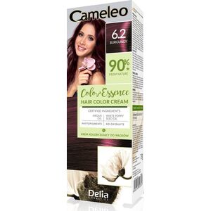 DELIA COSMETICS Cameleo Color Essence Krem koloryzujący nr 6.2 - burgundy  1op.