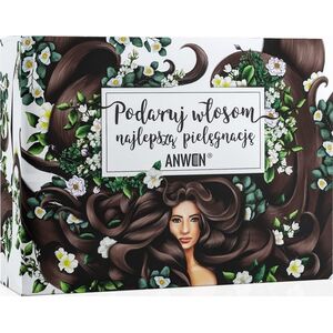 Anwen Anwen Podaruj Włosom Najlepszą Pielęgnację Hair Me More szampon zwiększający objętość 200ml + Nothing Sill naturalna maska wygładzająca bez silikonów