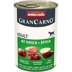 Animonda ANIMONDA GranCarno Adult Dog smak: Jeleń i jabłko 400g