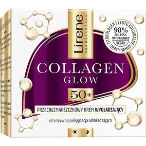 Lirene Collagen Glow przeciwzmarszczkowy krem wygładzający 50+ 50ml